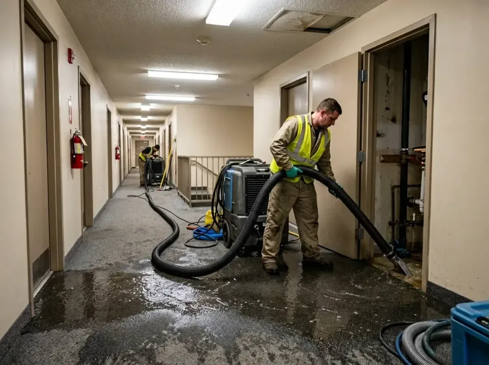multi-unit-apartment-hallway-f-005 — frequently asked questions, Emergency Burst Pipe Water Extraction & Removal in Murillo,…
